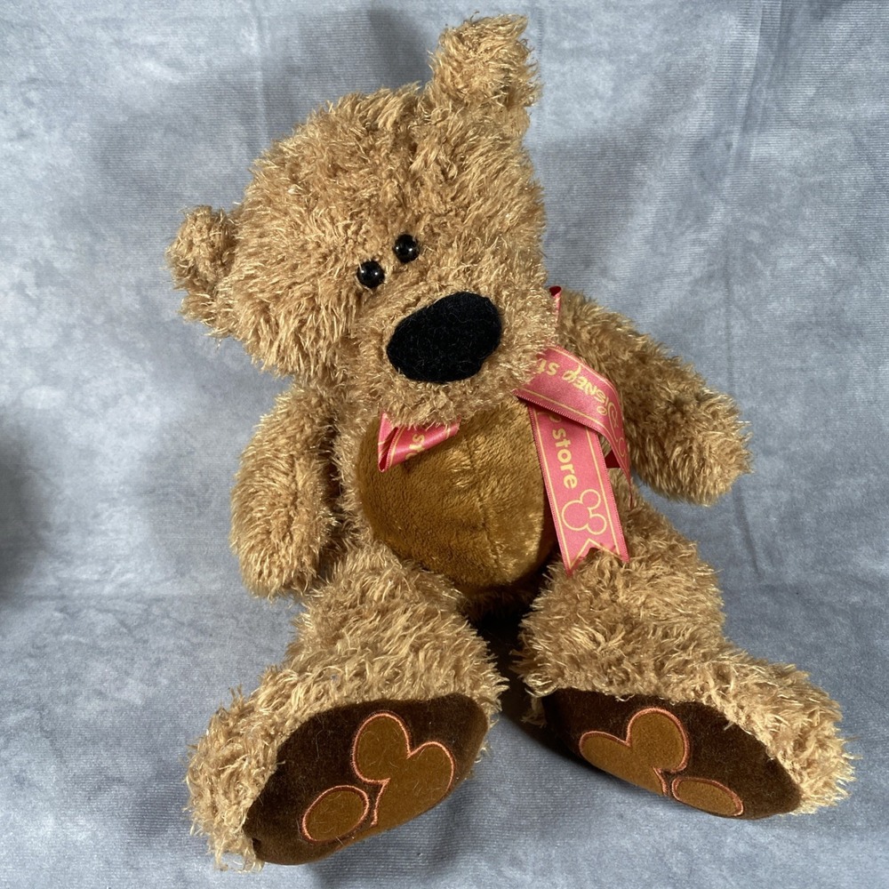 Disney Store Exclusive Edgar Bear 14" Authentic Original Plush Mickey Mouse Paws